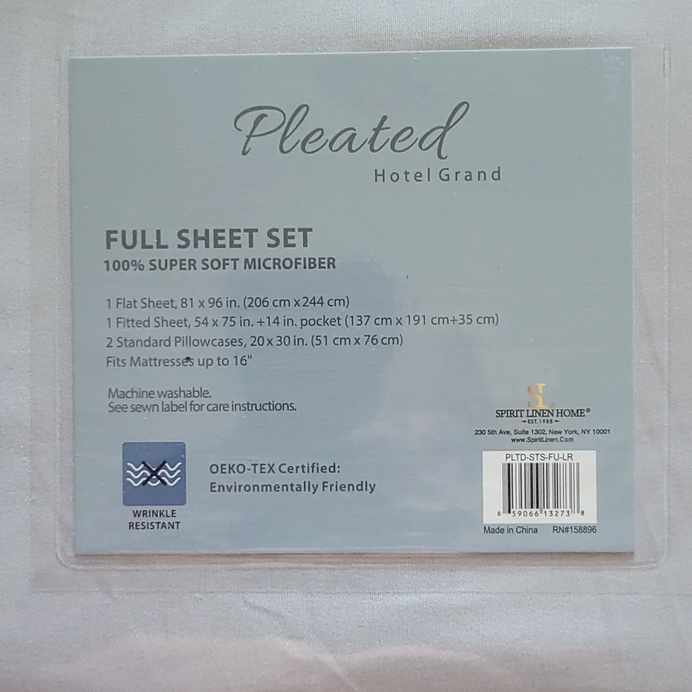 New in Package  Full Sheet Set - Picture 3 of 4